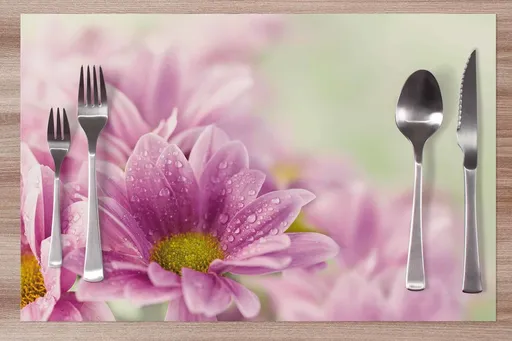 IMPAR Prostírání Fialové květiny 42x28 cm