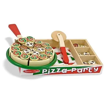 Melissa-Doug Dřevěná pizza (772101677)