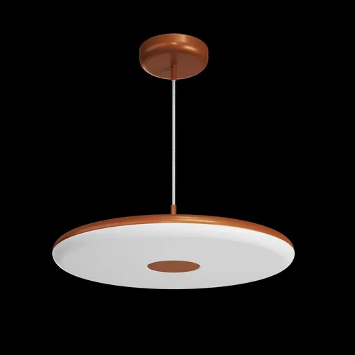 OSMONT ZET60570 ZETA ST2 FP závěsné plastové svítidlo terakota / bílá IP40 4000 K 38W LED