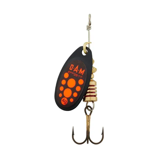 DAM Třpytka Effzett Standard Spinner Black Red - 4g vel.2,DAM Třpytka Effzett Standard Spinner Black Red - 4g vel.2