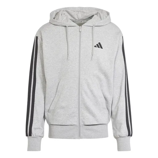 adidas Essentials 3-Stripes French Terry Full-Zip Hoodie S