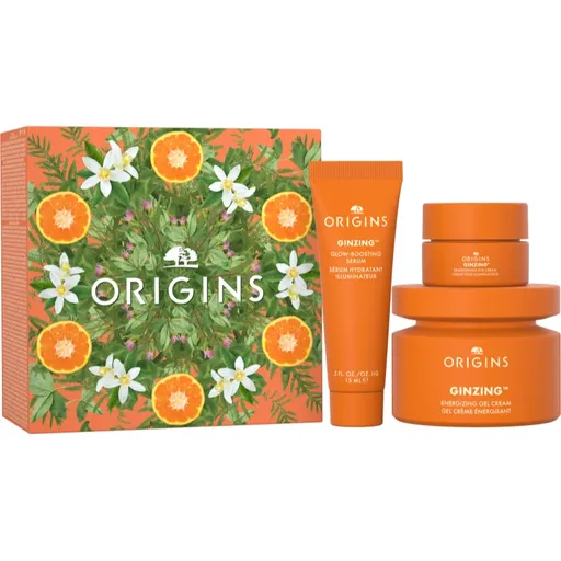 Origins The Glow Boosting Collection Ginzing Set dárková sada pro rozjasnění pleti