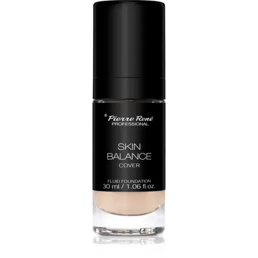 Pierre René Skin Balance Cover voděodolný tekutý make-up odstín 20 Clear Light 30 ml