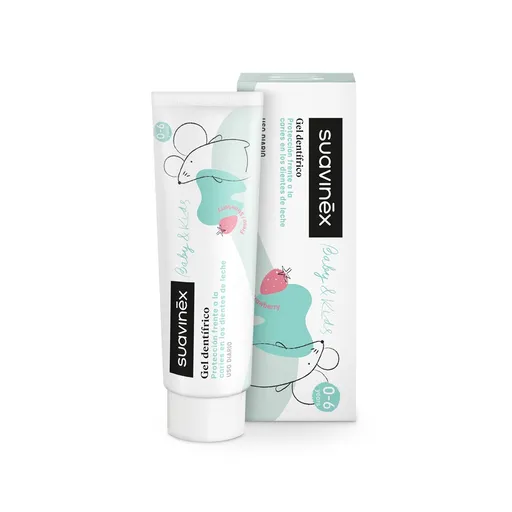 Suavinex Dětská zubní pasta s jahodovou příchutí 50 ml