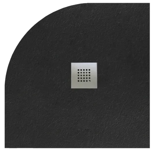 GELCO Sprchová vanička MITIA PMCR90 900x900 černá profilovaná PMCR90