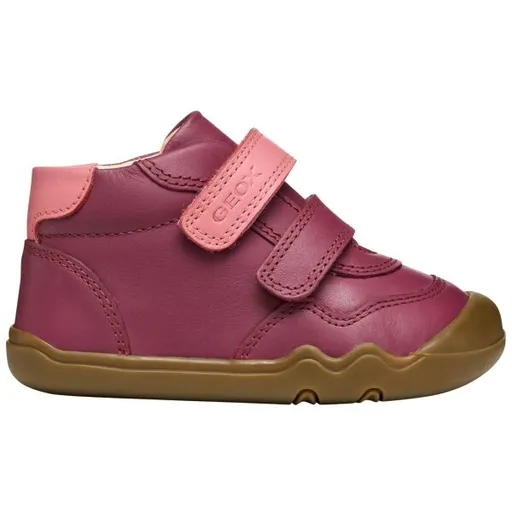 Geox B STEPPIEUP Dívčí volnočasová obuv, vínová, velikost