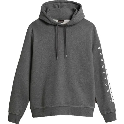 Napapijri BADAS H 1 Pánská mikina, tmavě šedá, velikost XXL
