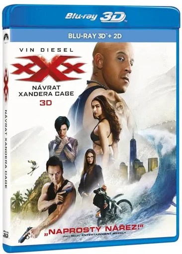 XXX: Návrat Xandera Cage (2D + 3D) (2 BLU-RAY)