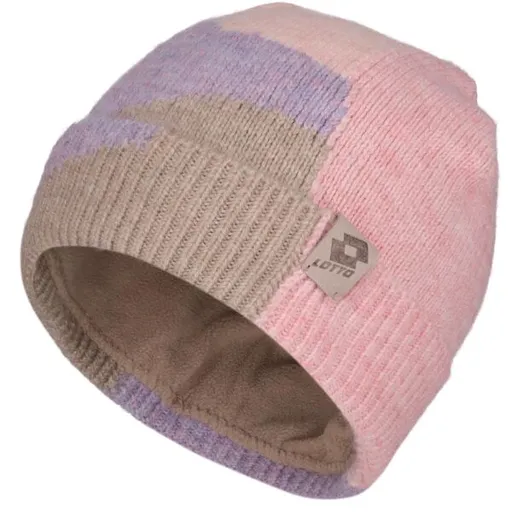 Lotto WINTY Dívčí pletená čepice, růžová, velikost