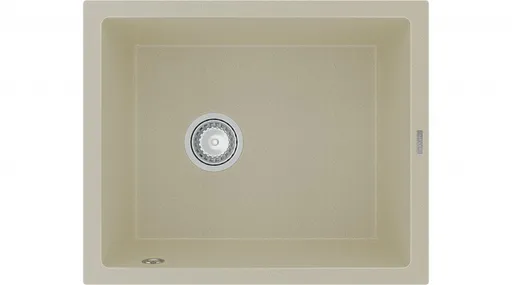 MEXEN Pedro granitový dřez 1 560x460 mm, béžová 6508561000-69