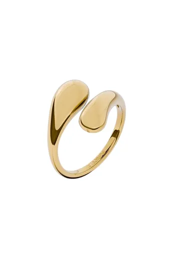 Furiosa Módní pozlacený prsten Lush SR-LUSH-G 56 mm