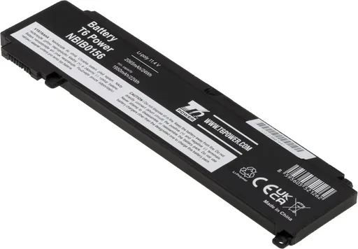 Baterie T6 Power Lenovo ThinkPad T460s, T470s, 2065mAh, 24Wh, 3cell, Li-Pol
