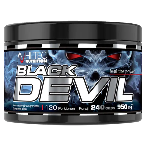 HiTec Nutrition Black Devil - 240 kapslí