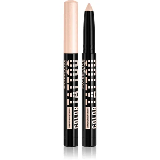MAYBELLINE NEW YORK Color Tattoo 24 HR oční stíny a tužka na oči odstín 10 I am Shining 1.4 g
