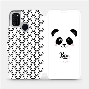 Flipové pouzdro na mobil Samsung Galaxy M21 - M030P Panda Amálka (5903516244690)