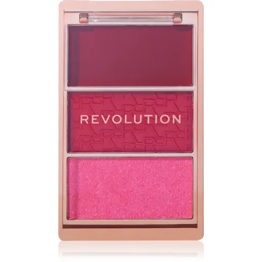 Makeup Revolution Blush Icon Palette paleta tvářenek odstín My Cherry Truth 9.8 g