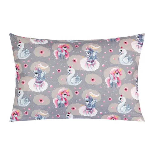 Bellatex Polštářek VIOLA Jednorožec, labuť, 40 x 60 cm