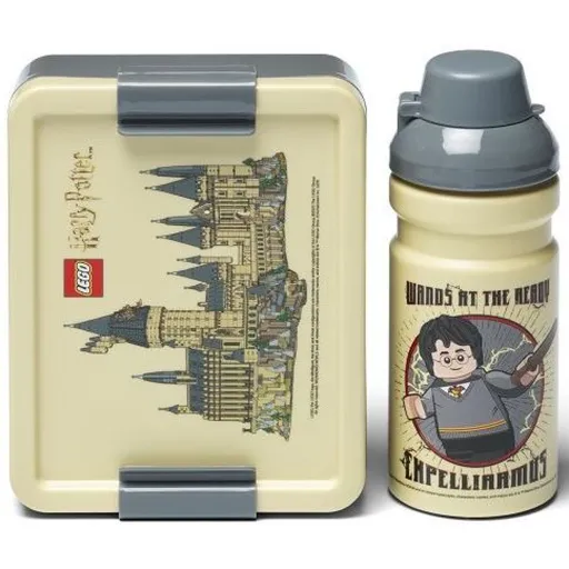 LEGO® Harry Potter svačinový set láhev a box Bradavice