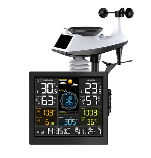 Solight profesionální smart WIFI meteostanice TE93WiFi