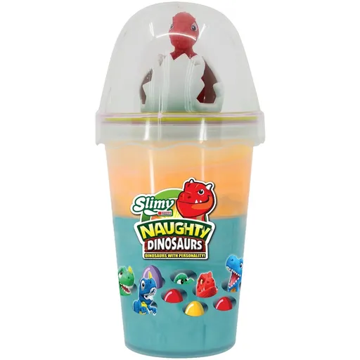 Epee Slimy s dinosaurem modro- oranžový sliz