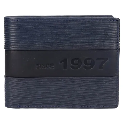 Pánská kožená peněženka Lagen Eugen - modrá