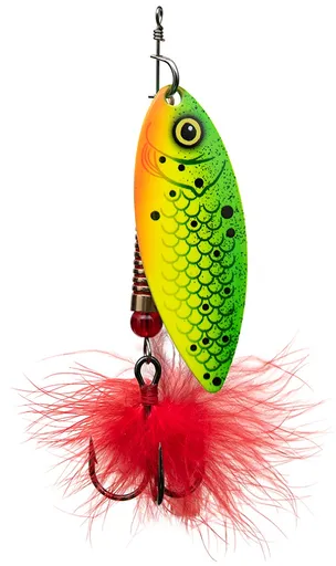 Fox rage třpytka spinner uv lemon tiger - velikost 6 26 g