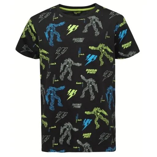 Lewro BRADBURY Chlapecké triko, černá, velikost 140-146