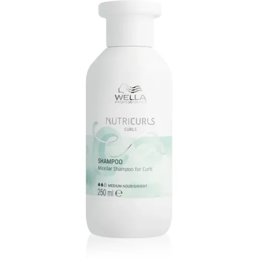 Wella Professionals Nutricurls Curls jemný micelární šampon pro kudrnaté vlasy 250 ml