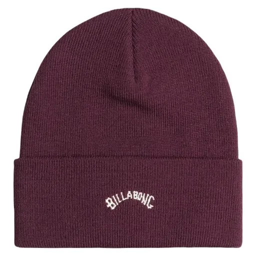Billabong ARCH BEANIE Pánská čepice, vínová, velikost UNI