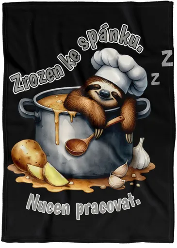 Deka Zrozen ke spánku – kuchař (Podšití beránkem: NE)