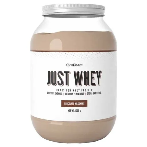 GymBeam PROTEIN JUST WHEY 1000 G ČOKOLÁDOVÝ MILKSHAKE Protein, , velikost 1 KG