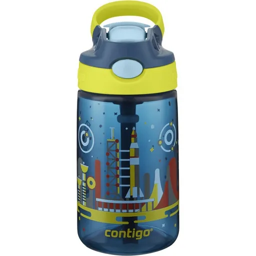 Contigo Dětská lahev Gizmo Flip 420 ml Blue Nautical Space