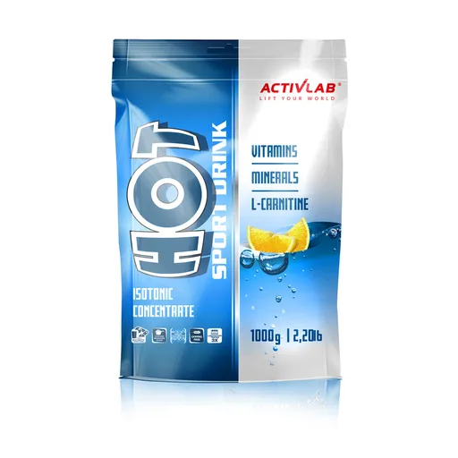 Activlab HotSport Iontový nápoj citron 1000 g