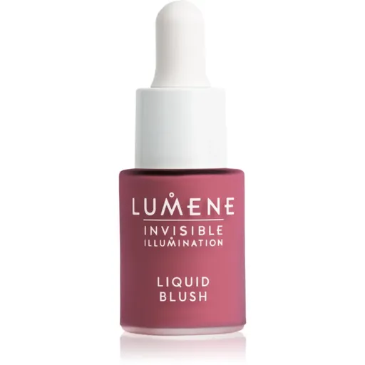 Lumene Invisible Illumination tekutá tvářenka pro rozjasnění pleti odstín Berry Nectar 15 ml