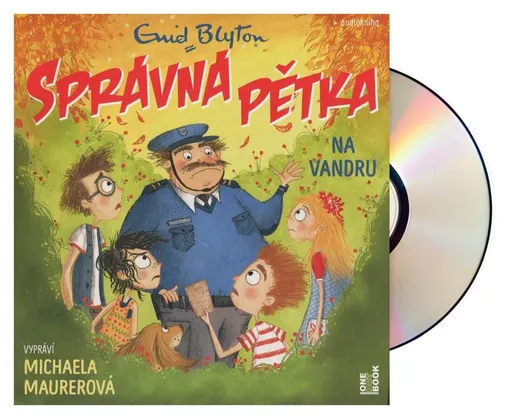 Správná pětka na vandru (Enid Blytonová-Michaela Maurerová) (MP3-CD)