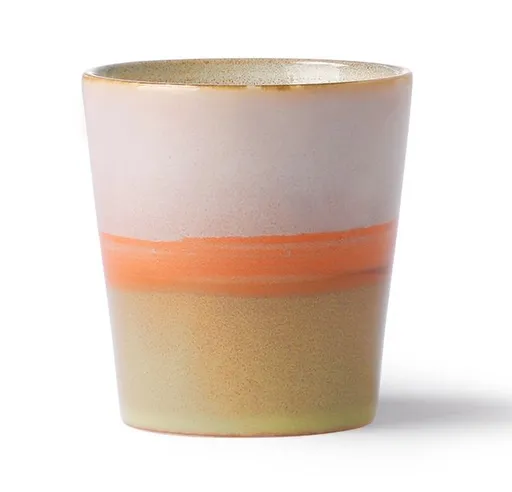 Barevný retro hrnek na kávu Mars - Ø 7,5*8cm    HKLIVING