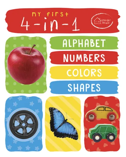 My First 4 In 1 Alphabet Numbers Colours Shapes