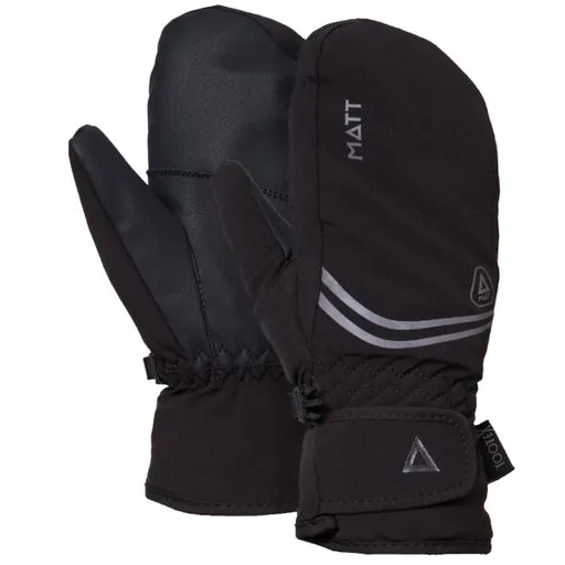 Matt PRIMATT JUNIOR MITTEN Dětské palčáky, černá, velikost 8Y