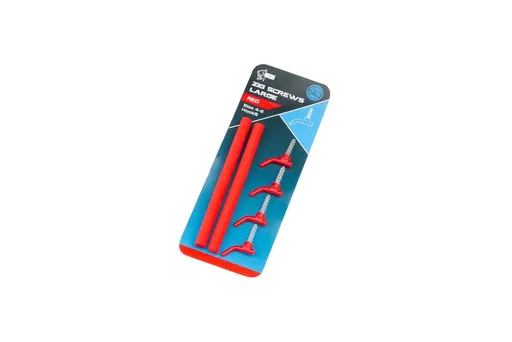 Nash Rovnátka Zig Screws Large - Červená,Nash Rovnátka Zig Screws Large - Červená