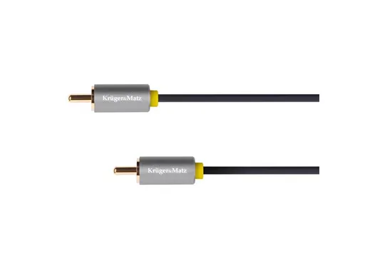 Kabel 1x Cinch konektor/1x Cinch konektor 1,8m KRUGER & MATZ KM1202 Basic
