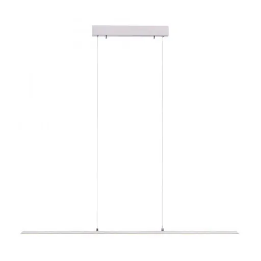 PAUL NEUHAUS Svítidlo závěsné PURE-LITE LED 100cm s nastavitelnou barvou světla 2700/3800/5000K a bezdotykovým stmívačem hliník 8375-55