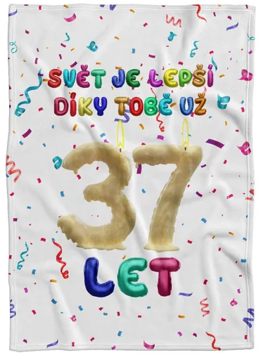 Deka Svět je lepší díky Tobě (věk: 37, Podšití beránkem: NE)