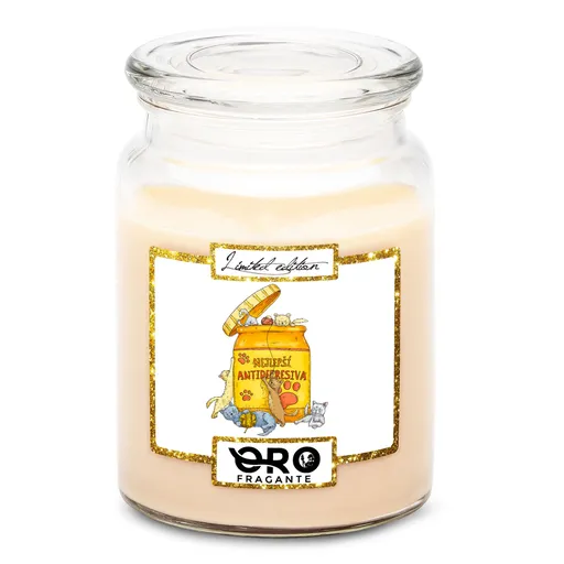 Svíčka Antidepresiva – kočky (Vůně svíčky: Vanilka)