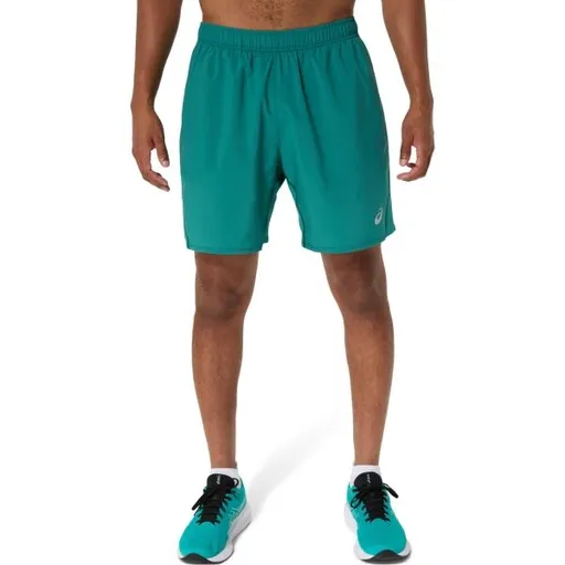 ASICS CORE 7IN Pánské běžecké šortky, tmavě zelená, velikost