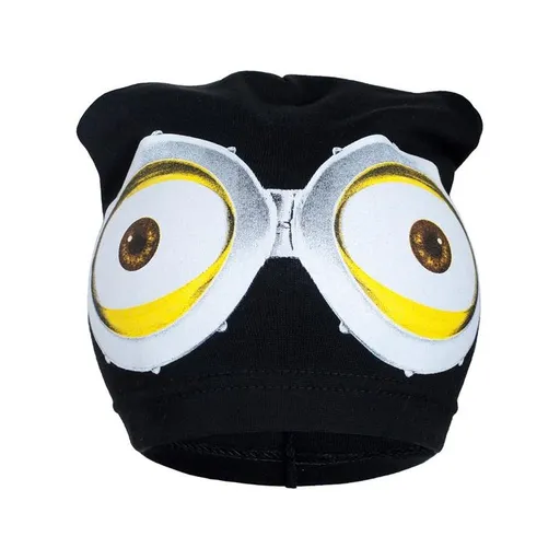 New Baby Jarní dětská čepička  mimoň šedá, vel. 104 (3-4r)