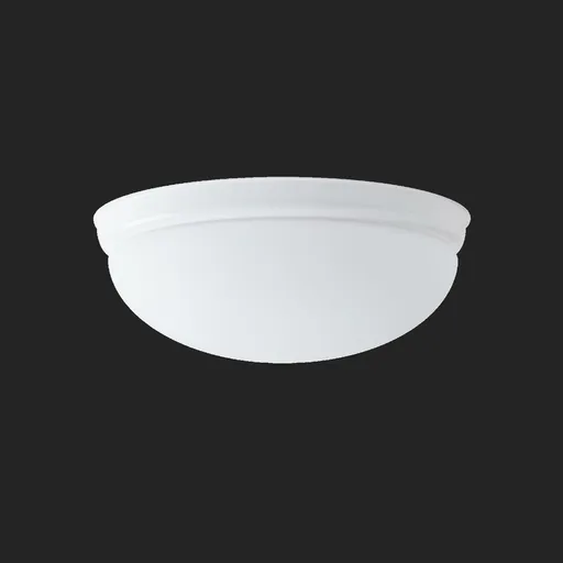 OSMONT ALM41647 ALMA D1 stropní/nástěnné skleněné svítidlo bílá IP41 60W E27