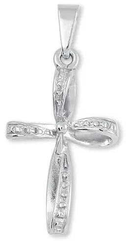 Soliter Jemný stříbrný přívěsek křížek 745 441 001 02120 0400000