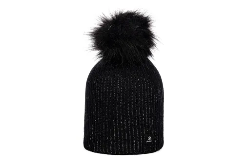 Dámská zimní čepice s bambulí SECRET