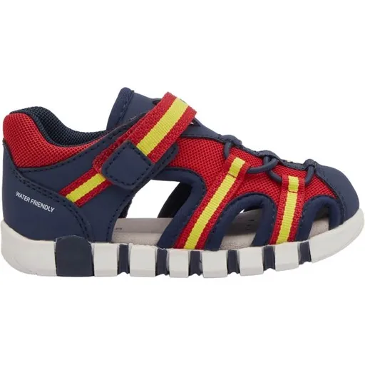 Geox B SANDAL IUPIDOO Chlapecké sandály, červená, velikost