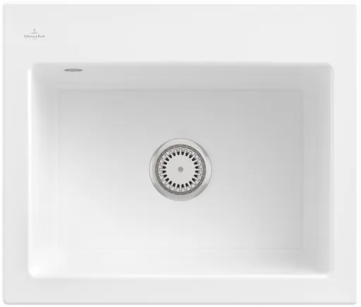 Keramický dřez Villeroy & Boch Subway 60 S, 330901R1, White Alpin 330901R1